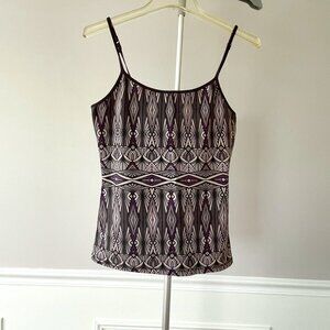 Art Deco Print Tank Top